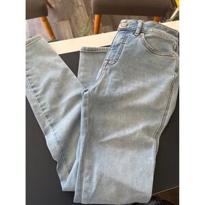 WE THE FREE By Free People Womens Light‎ Wash Denim Jeans Size 26 CRVY